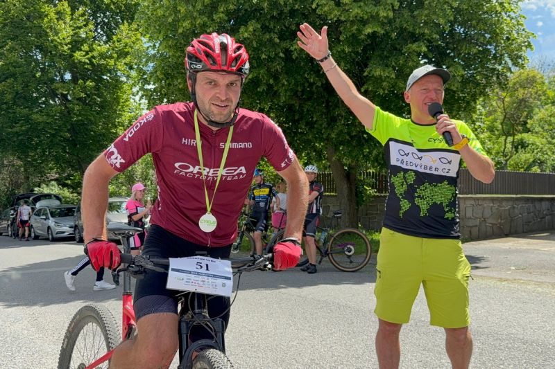 Pomyslný hattrick cyklistického maratonu Vysočiny má Jan Pechek Pomyslný hattrick cyklistického maratonu Vysočiny má Jan Pechek